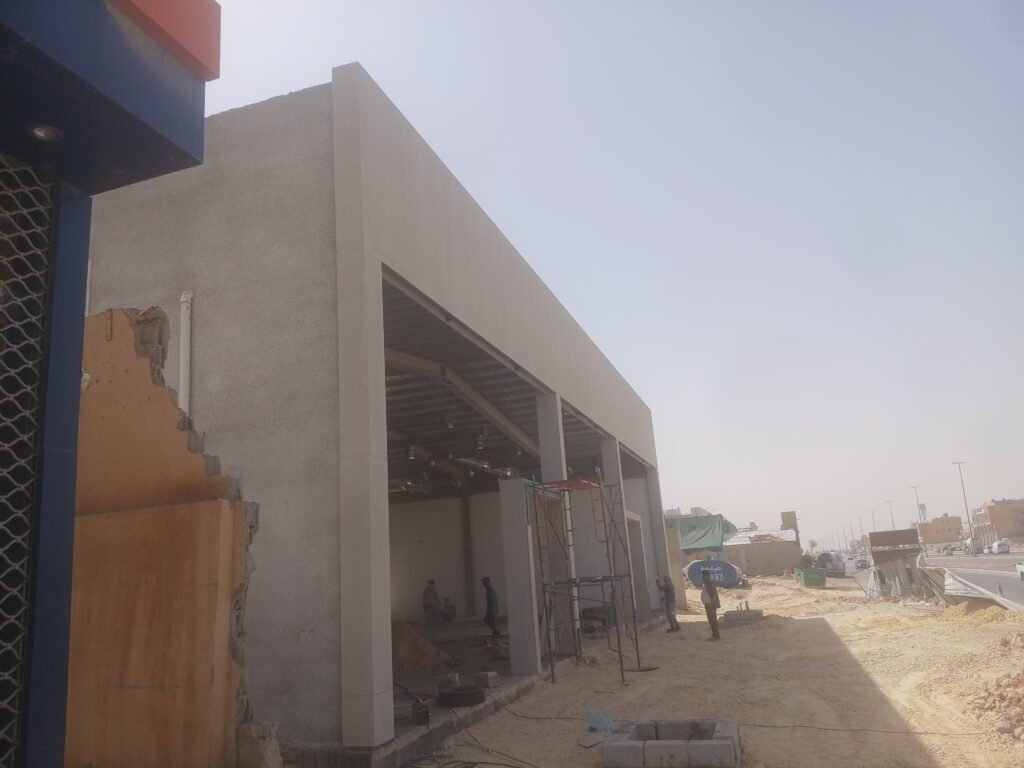 واجهات اسمنت بورد